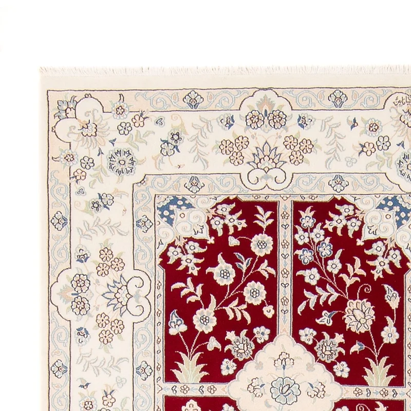 Nain Teppich 168x232cm - Perserteppich - rot