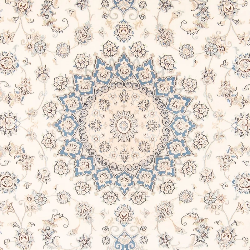 Perserteppich - Nain - 224 x 258 cm - creme
