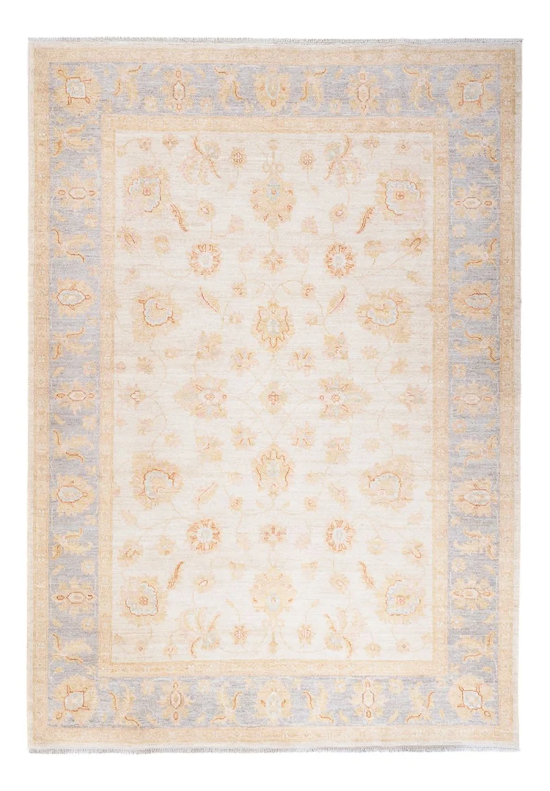Ziegler Teppich 172x240cm - Orientteppich - creme