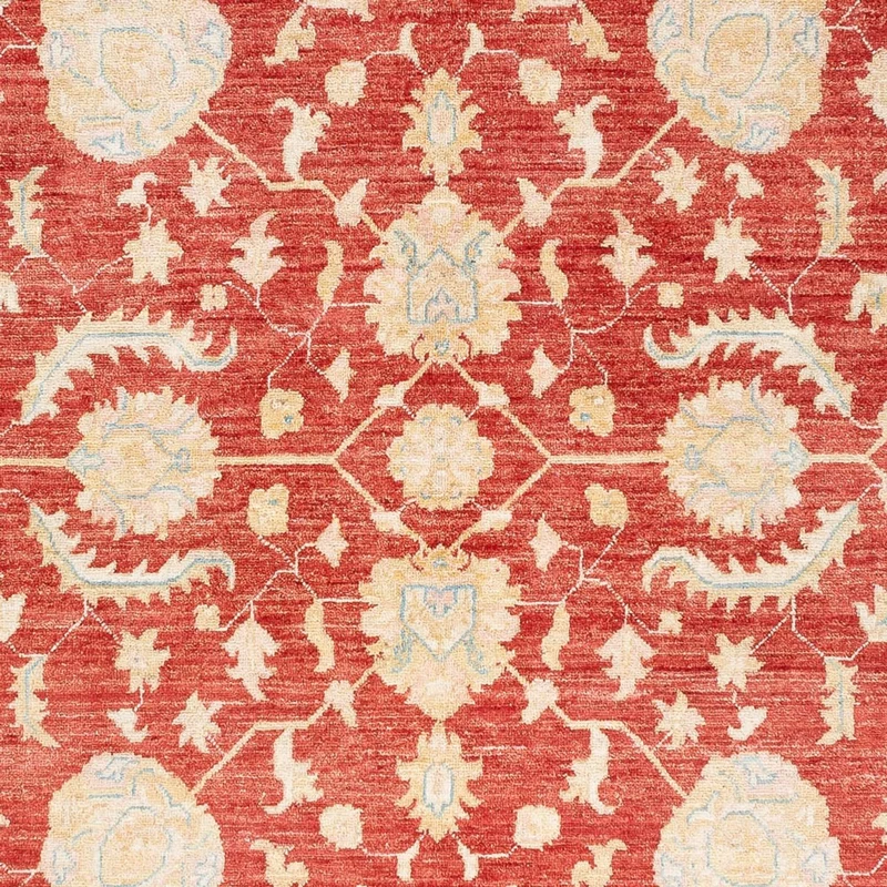 Ziegler Teppich 170x233cm - Orientteppich - rot