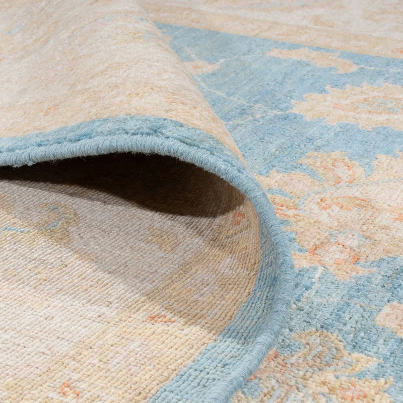 Ziegler Teppich 176x236cm - Orientteppich - blau
