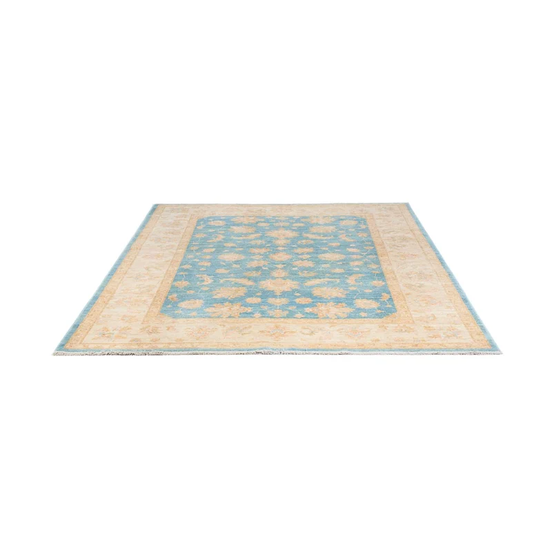 Ziegler Teppich 176x236cm - Orientteppich - blau