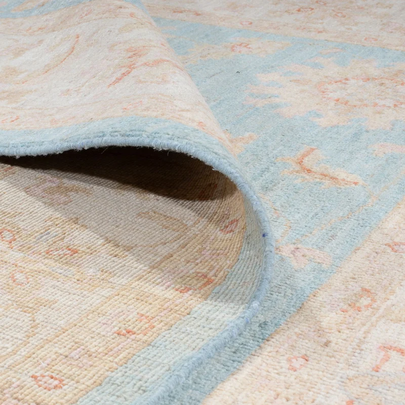 Ziegler Teppich - 177 x 235 cm - hellblau