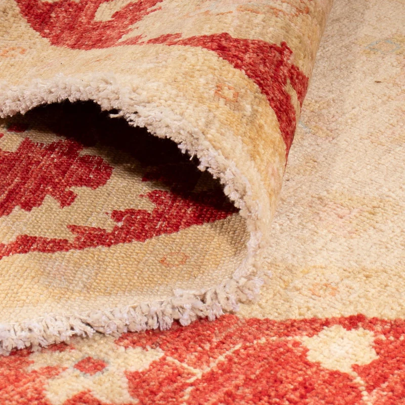 Ziegler Teppich rund - 198 x 201 cm - beige