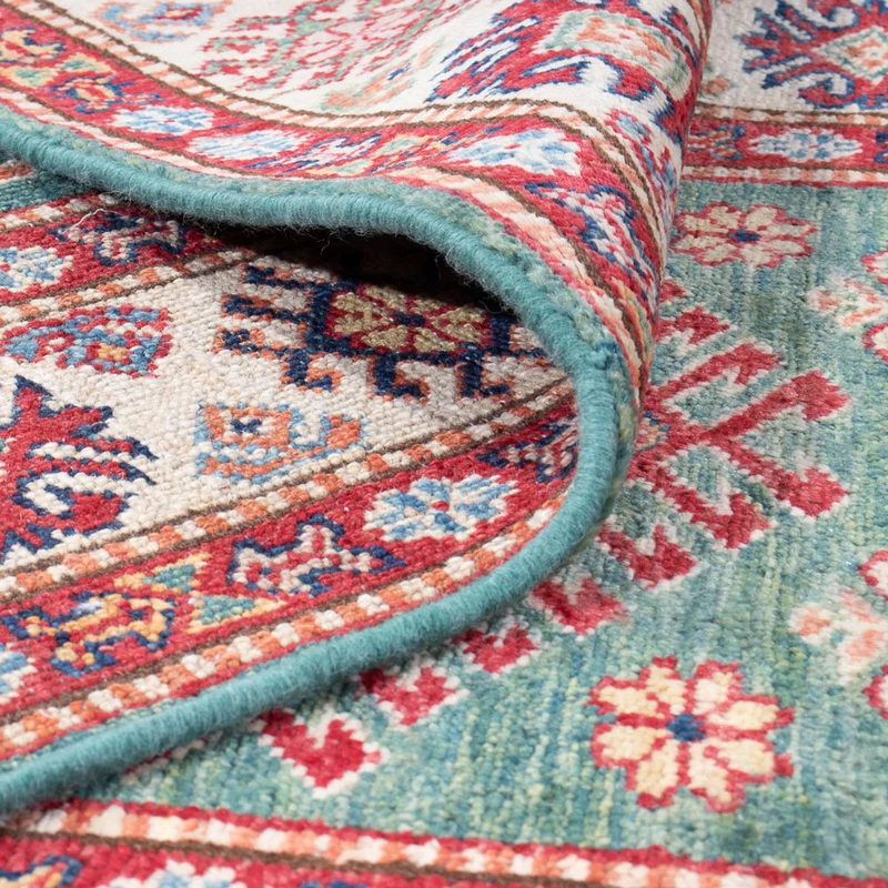 Läufer Ziegler - Kazak - 83 x 310 cm - grün