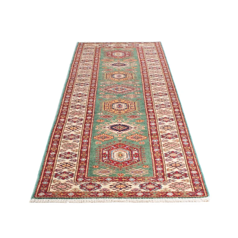 Läufer Ziegler - Kazak - 83 x 310 cm - grün