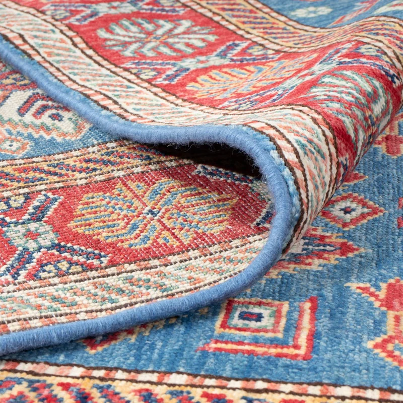 Kazak Teppich 79x306cm - Orientteppich - blau