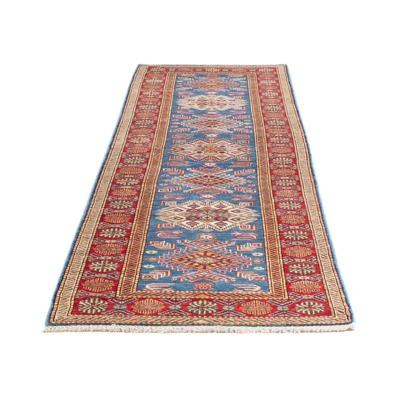 Kazak Teppich 79x306cm - Orientteppich - blau