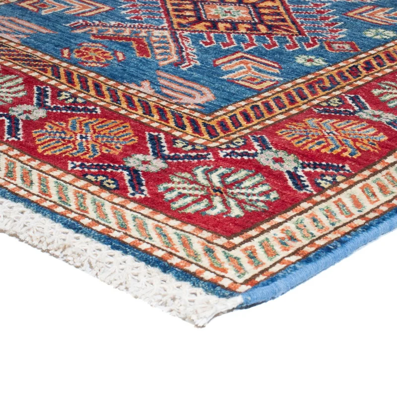 Kazak Teppich 79x302cm - Orientteppich - blau