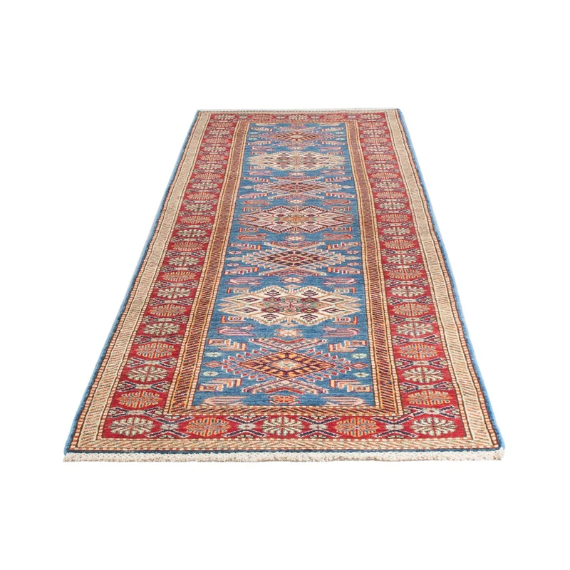 Kazak Teppich 79x302cm - Orientteppich - blau