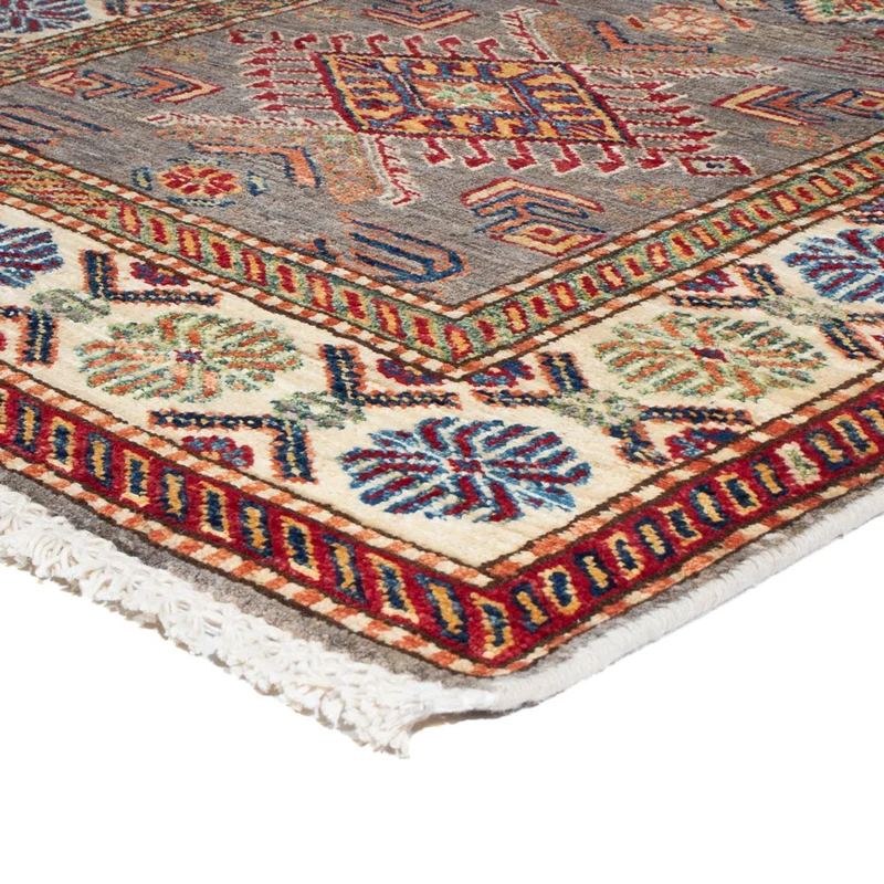 Kazak Teppich 83x293cm - Orientteppich - dunkelbeige