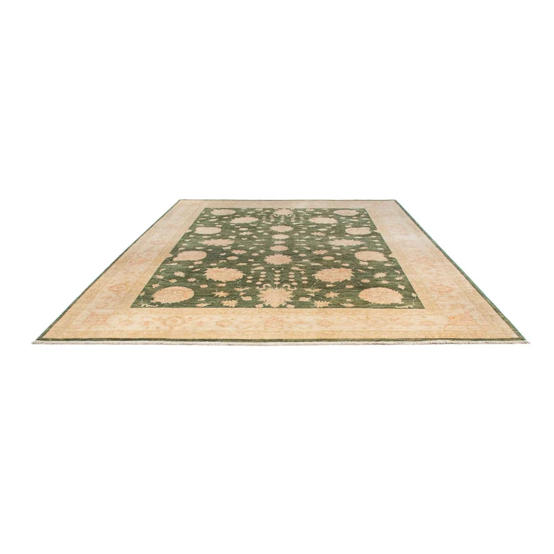 Ziegler Teppich 275x365cm - Orientteppich - olivgrün