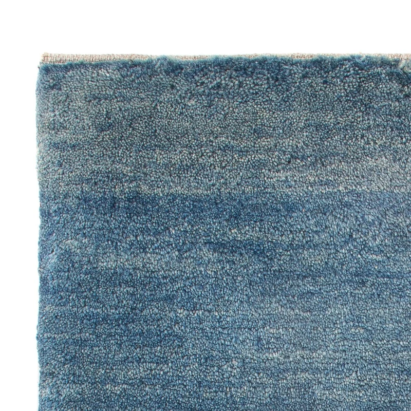 Gabbeh Teppich - Perser - 62 x 88 cm - seeblau
