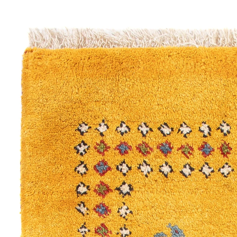 Gabbeh Persisch Teppich 62x84cm - Perserteppich Wollteppich