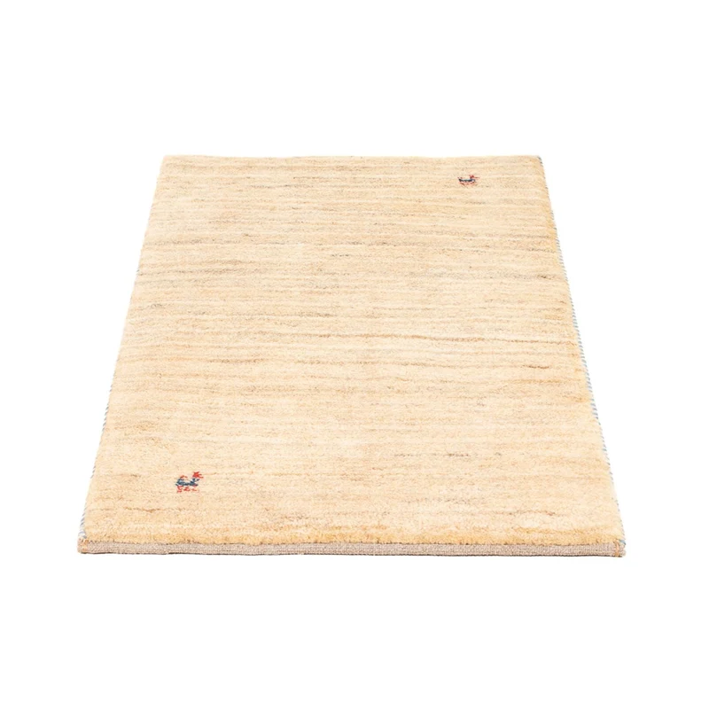 Gabbeh Persisch Teppich 60x90cm - Perserteppich Wollteppich - beige