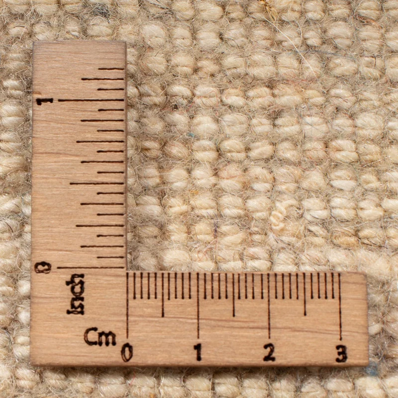 Gabbeh Persisch Teppich 60x86cm - Perserteppich Wollteppich - hellbeige