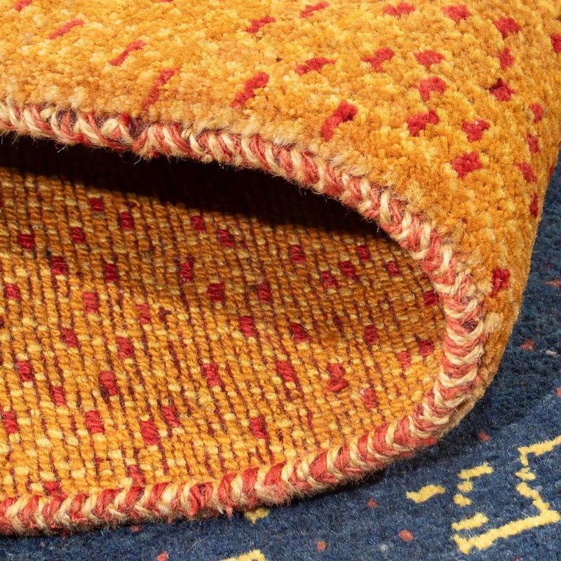 Gabbeh Persisch Teppich 87x293cm - Perserteppich Wollteppich - mehrfarbig