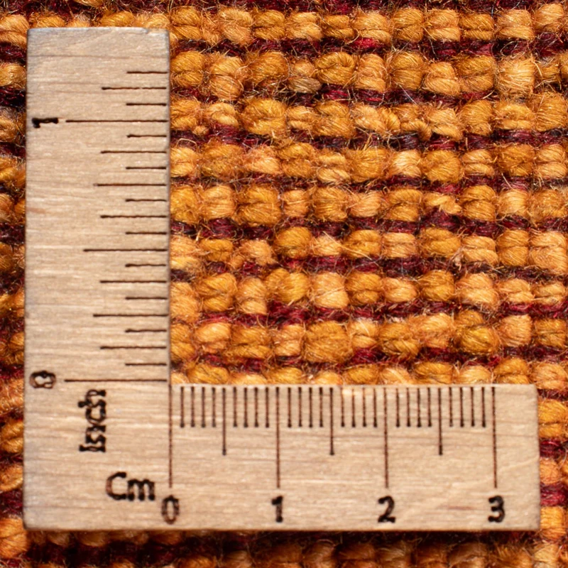 Gabbeh Persisch Teppich 85x236cm - Perserteppich Wollteppich - orange