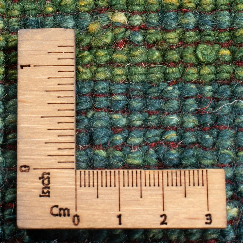 Gabbeh Persisch Teppich 87x218cm - Perserteppich Wollteppich - mehrfarbig