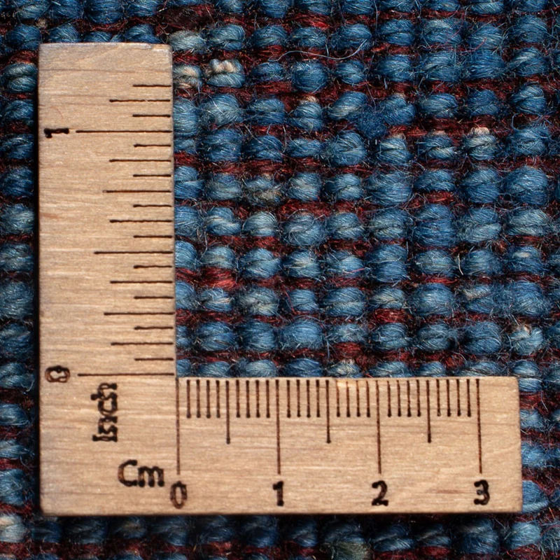 Gabbeh Persisch Teppich 90x193cm - Perserteppich Wollteppich - mehrfarbig