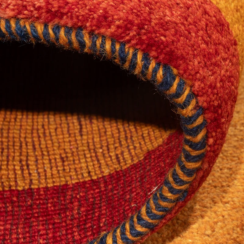 Gabbeh Persisch Teppich 82x216cm - Perserteppich Wollteppich - mehrfarbig