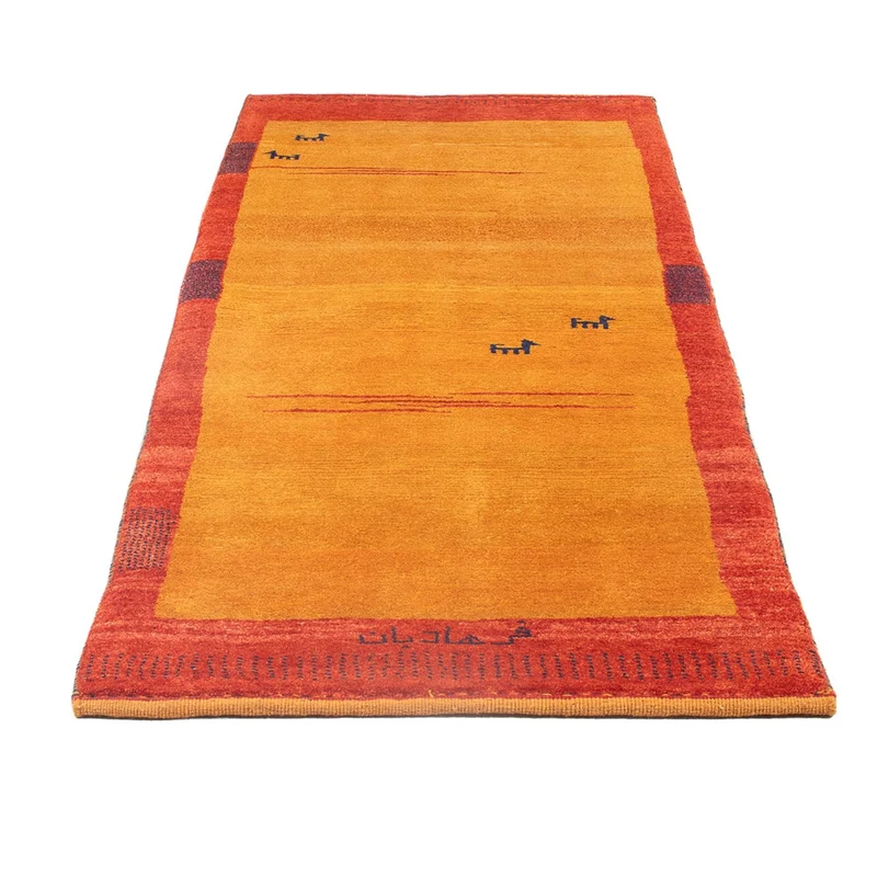 Gabbeh Persisch Teppich 82x216cm - Perserteppich Wollteppich - mehrfarbig