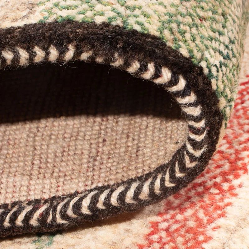 Gabbeh Persisch Teppich 78x205cm - Perserteppich Wollteppich - mehrfarbig