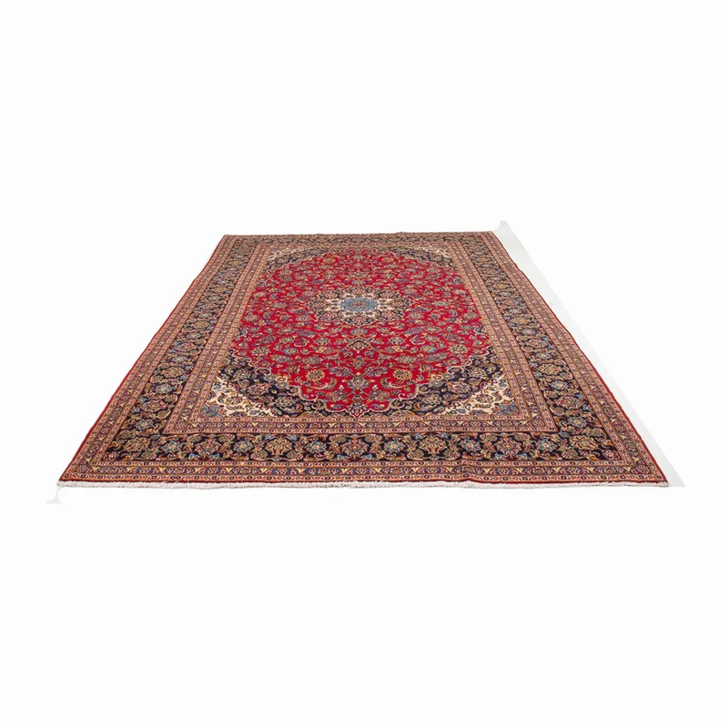 Keshan Teppich 209x326cm - Perserteppich - rot