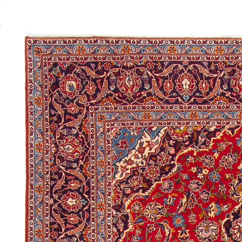 Keshan Teppich 210x335cm - Perserteppich - rot