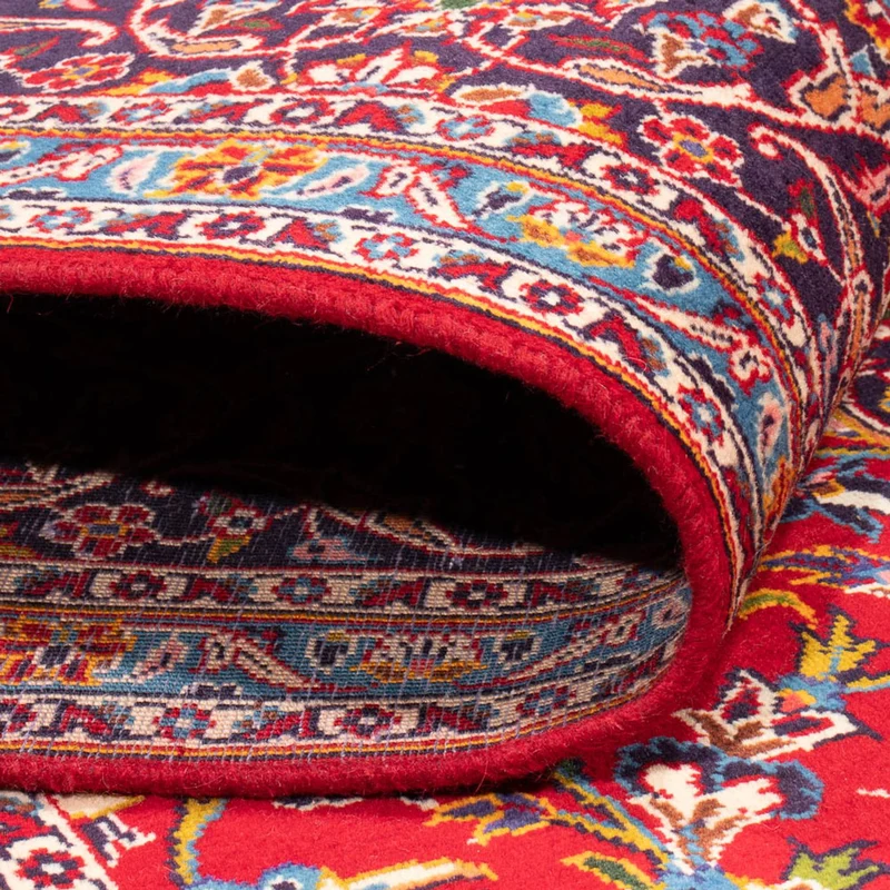 Keshan Teppich 210x335cm - Perserteppich - rot