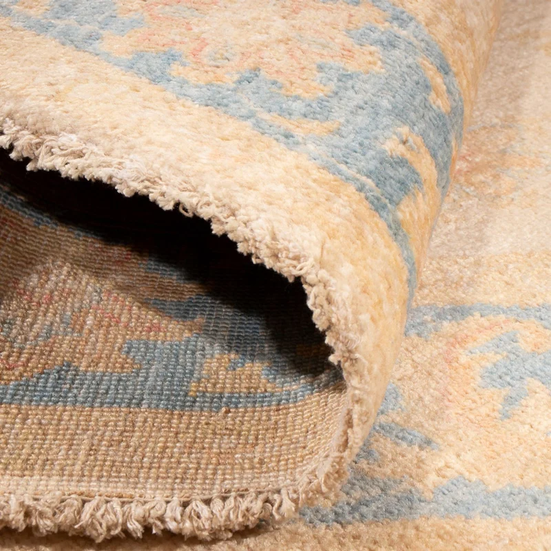 Ziegler Teppich rund - 146 x 152 cm - beige