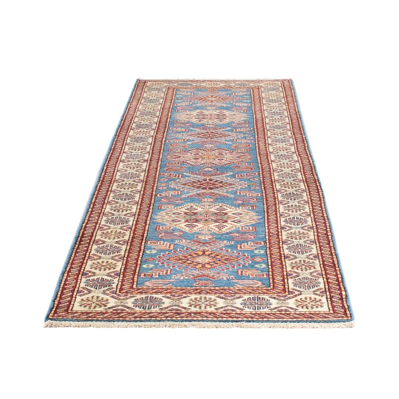 Läufer Ziegler - Kazak - 82 x 290 cm - blau