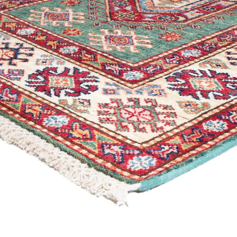 Kazak Teppich 77x311cm - Orientteppich - grün