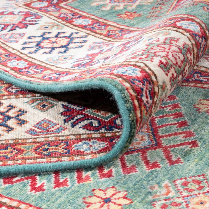 Kazak Teppich 77x311cm - Orientteppich - grün
