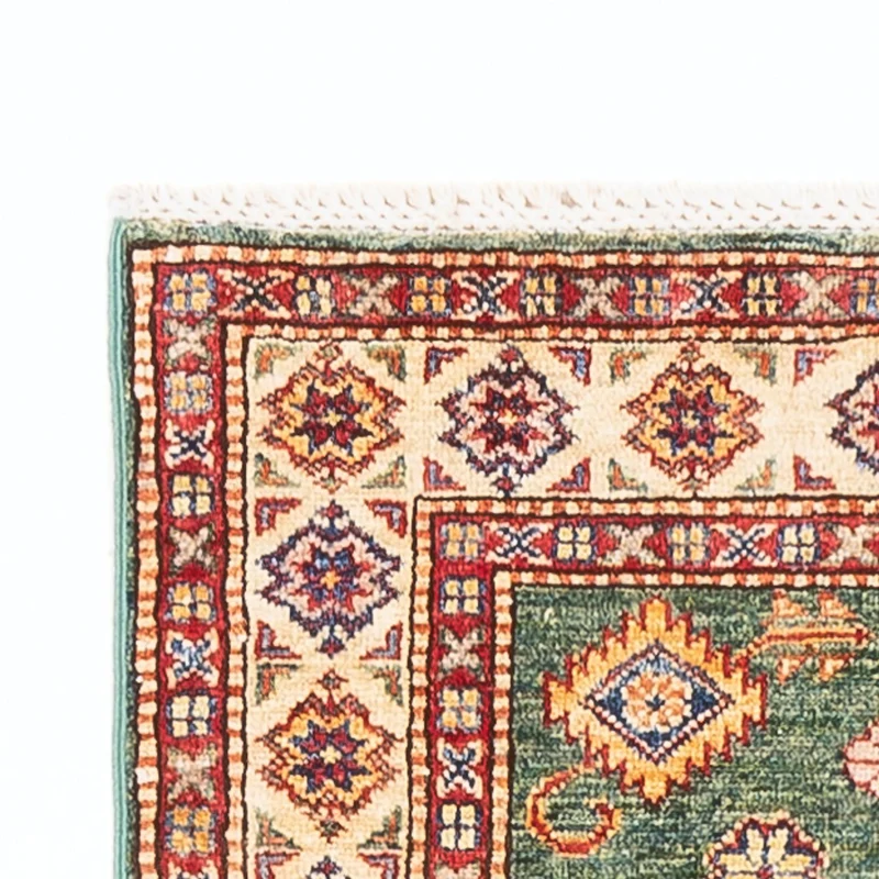 Kazak Teppich 76x295cm - Orientteppich - grün