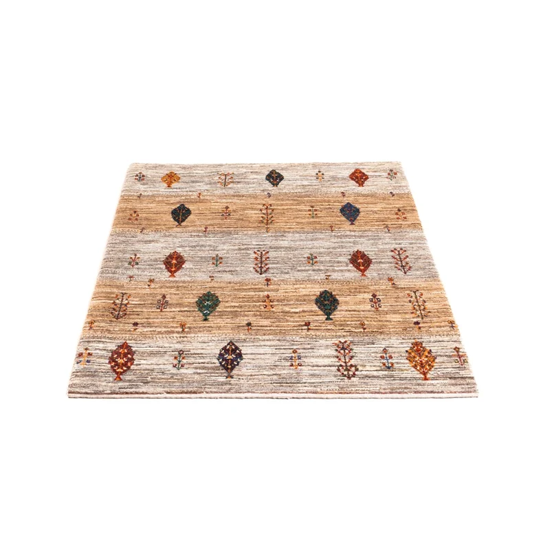 Loribaft Teppich Perser 85x125cm - Orientteppich - grau