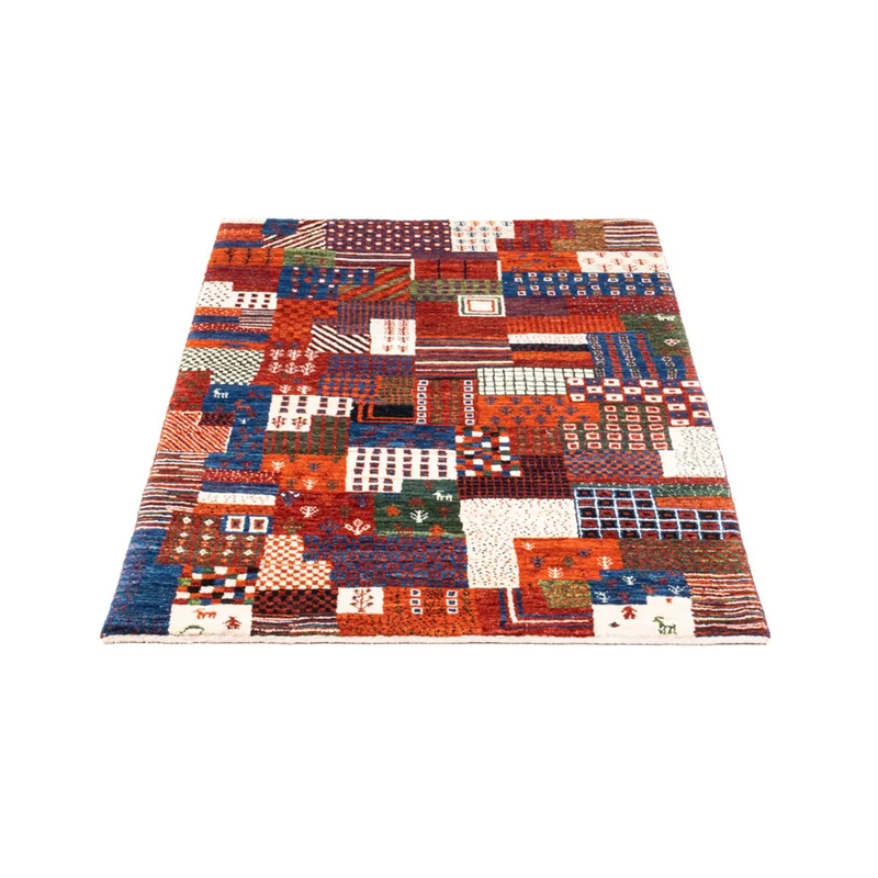 Loribaft Teppich Perser 80x123cm - Orientteppich - mehrfarbig