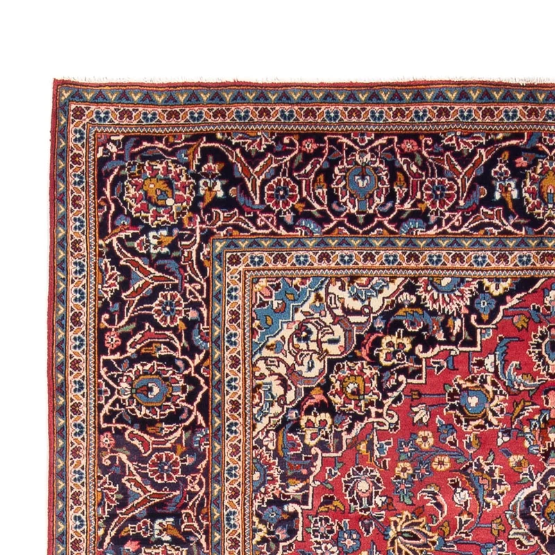 Perserteppich - Keshan - 196 x 312 cm - hellrot