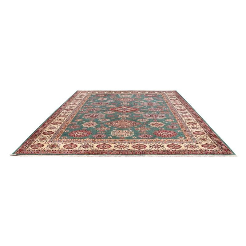 Kazak Teppich 276x366cm - Orientteppich - minzgrün