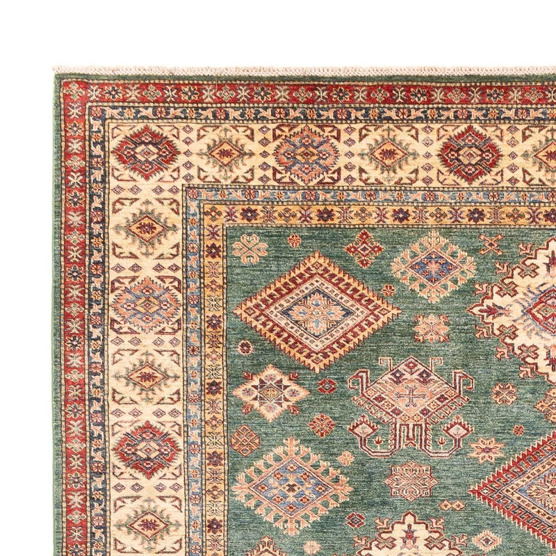 Kazak Teppich 267x363cm - Orientteppich - minzgrün