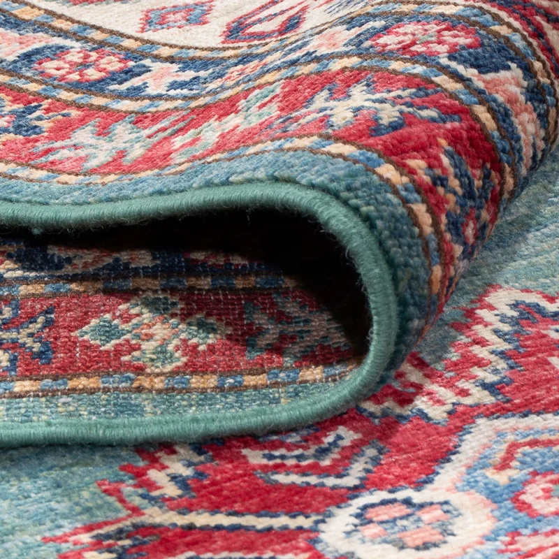 Kazak Teppich 267x363cm - Orientteppich - minzgrün