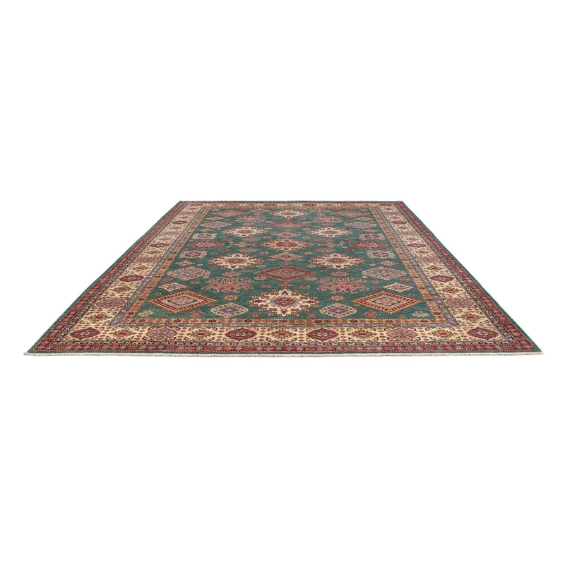 Kazak Teppich 267x363cm - Orientteppich - minzgrün