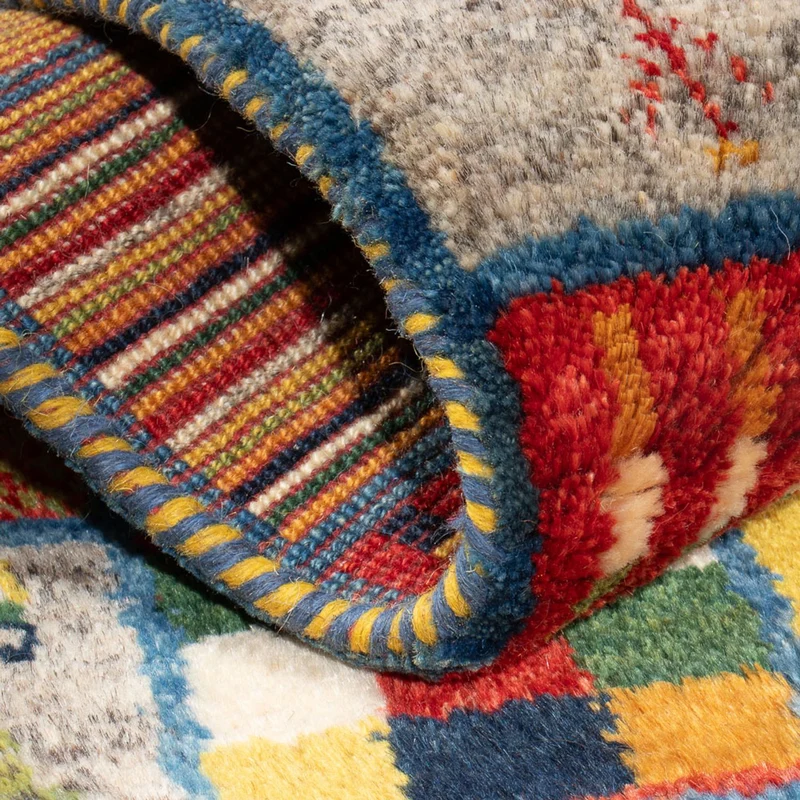 Gabbeh Persisch Teppich 61x98cm - Perserteppich Wollteppich