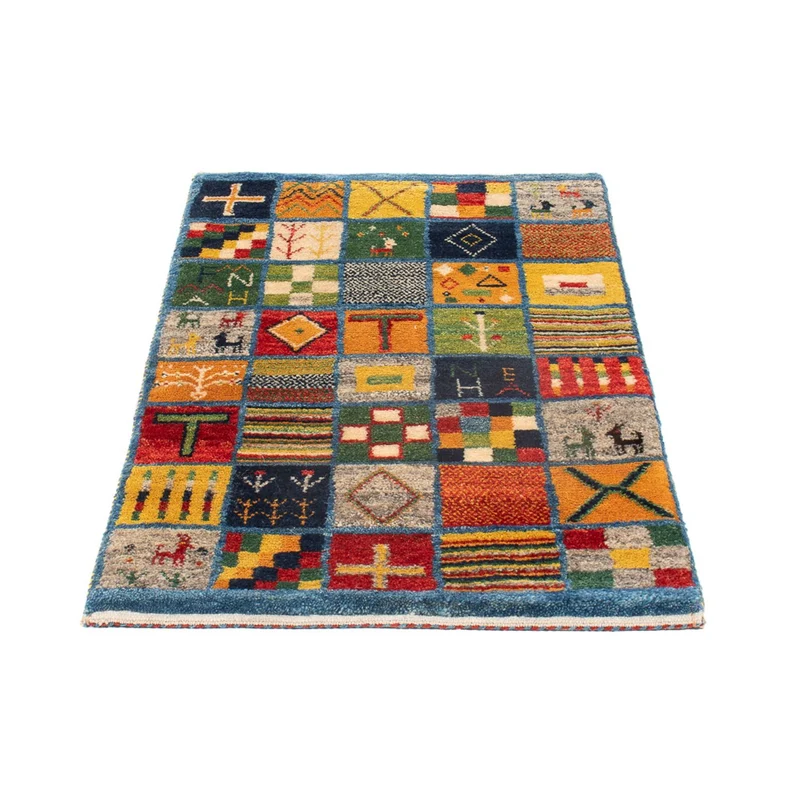 Gabbeh Persisch Teppich 61x98cm - Perserteppich Wollteppich