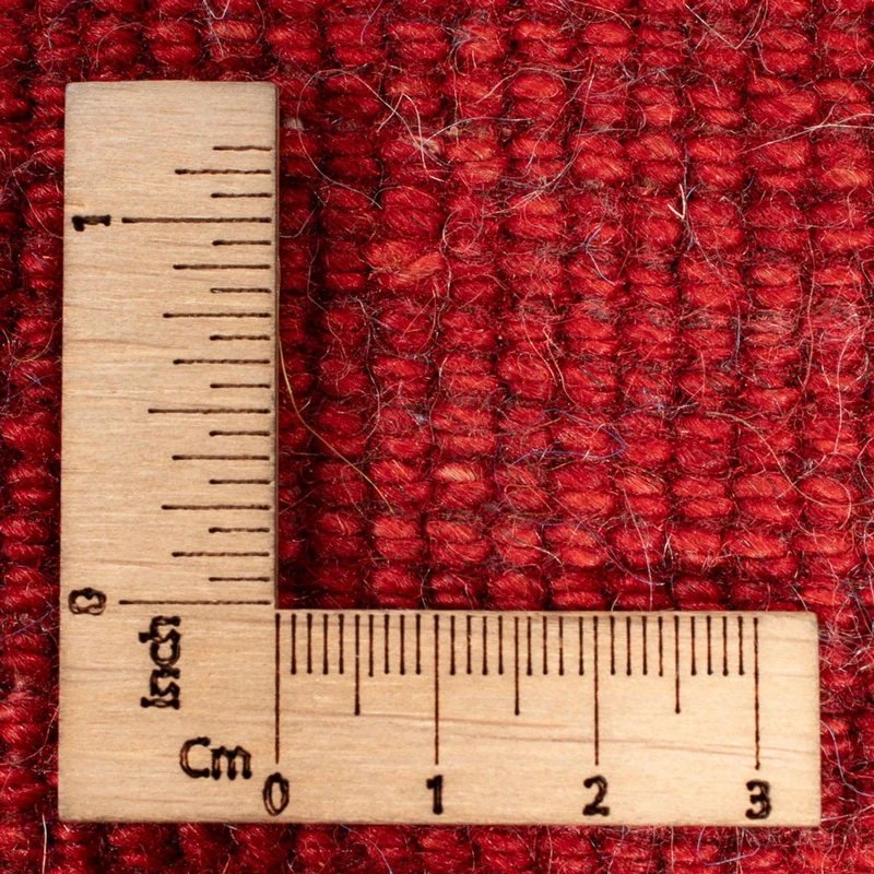 Gabbeh Persisch Teppich 64x87cm - Perserteppich Wollteppich - rot