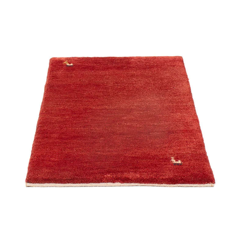 Gabbeh Persisch Teppich 60x90cm - Perserteppich Wollteppich - rot