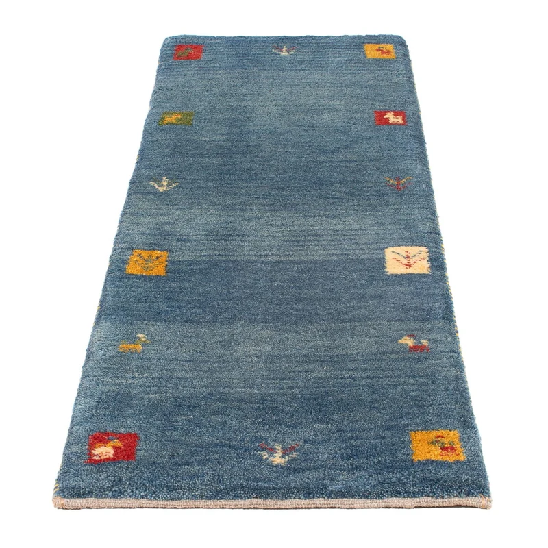 Gabbeh Persisch Teppich 52x136cm - Perserteppich Wollteppich