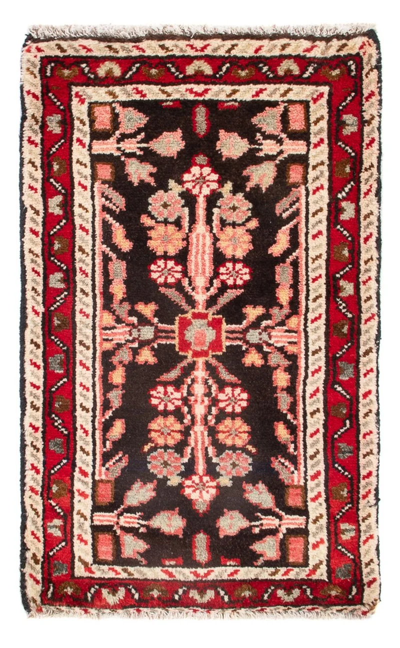 Malayer Teppich 40x60cm - Perserteppich - dunkelblau