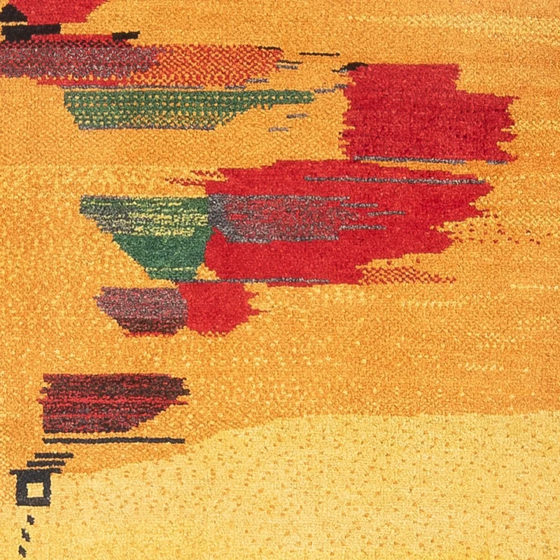 Gabbeh Persisch Teppich 84x288cm - Perserteppich Wollteppich - mehrfarbig