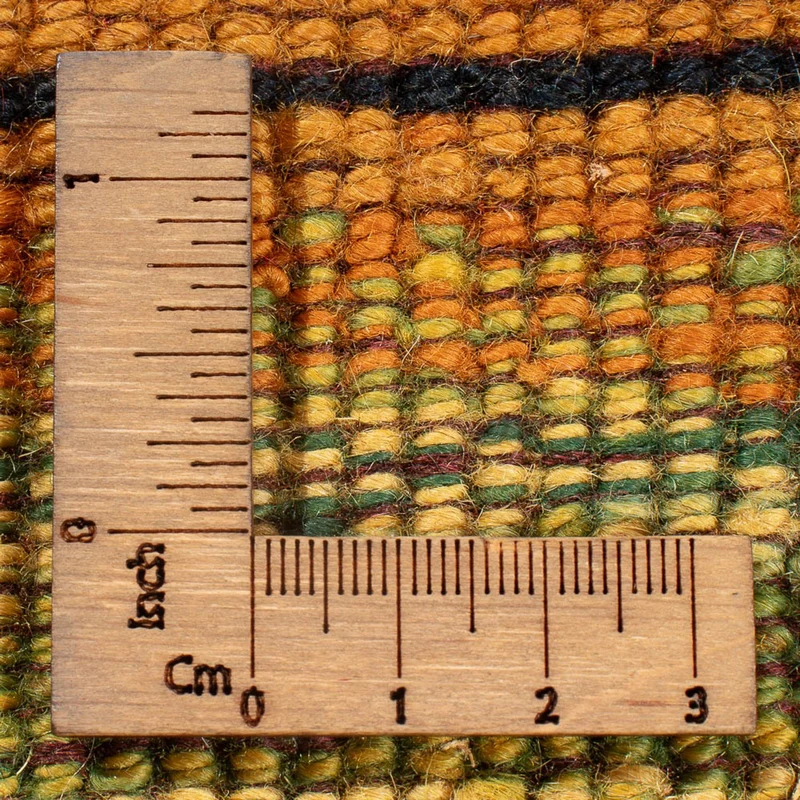 Gabbeh Persisch Teppich 84x288cm - Perserteppich Wollteppich - mehrfarbig